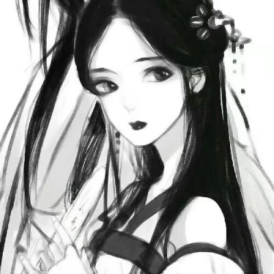 动漫暗黑系头像女高冷_WWW.TQQA.COM