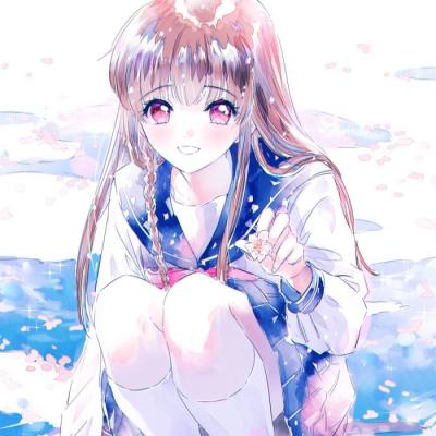 动漫女生头像可爱清新高清_WWW.TQQA.COM