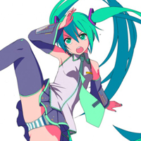 初音未来头像_WWW.TQQA.COM