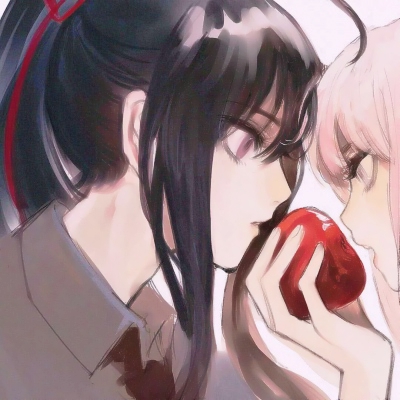 闺蜜头像两人可爱动漫_WWW.TQQA.COM