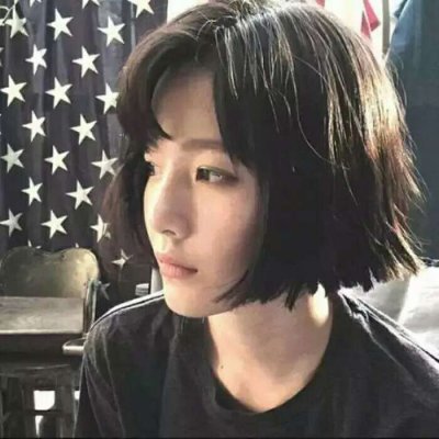 高清好看的短发女神气质头像图片_WWW.TQQA.COM