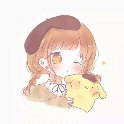 2人可爱闺蜜头像卡通图片_WWW.TQQA.COM