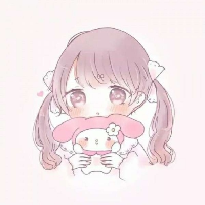 2人可爱闺蜜头像卡通图片_WWW.TQQA.COM