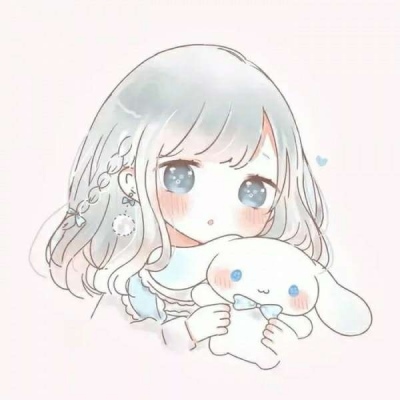 2人可爱闺蜜头像卡通图片_WWW.TQQA.COM